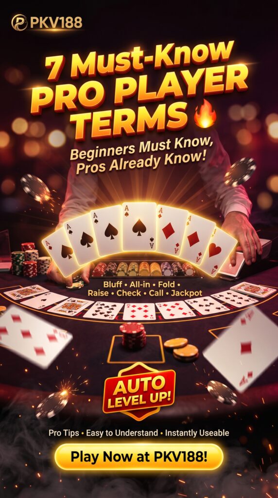 7 Istilah Penting dalam Game Kartu yang Wajib Diketahui Pemain Pro create a cinematic, viral educational 202606141735