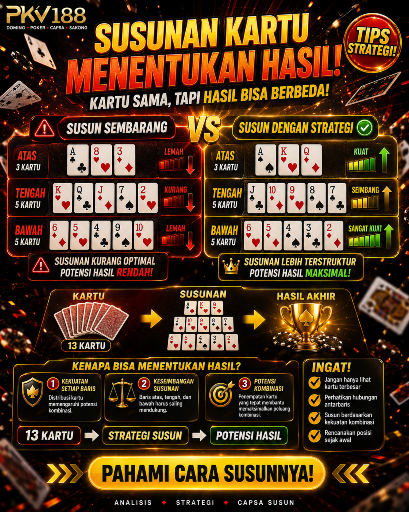 Kenapa Susunan Kartu Bisa Menentukan Hasil Akhir Capsa Susun? b6017792 45ac 4220 a8a3 04f8a7ee2c18